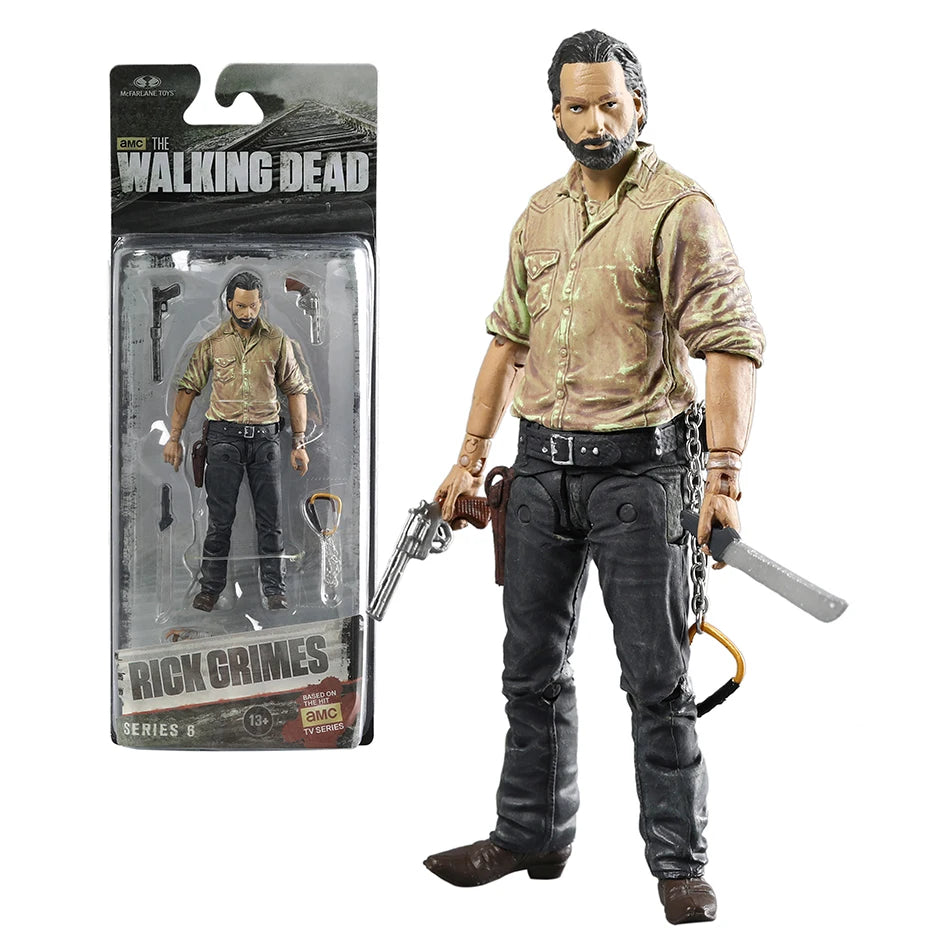 AMC TV Series The Walking Dead Action Figures Character Collection - Rick Grimes Available at 2Fast2See.co