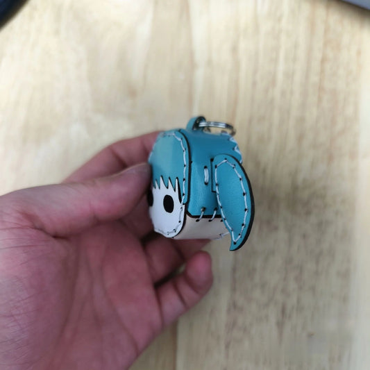 Sally Face Game Cute Sal Leather Key Chain Keyrings Gift - A Available at 2Fast2See.co