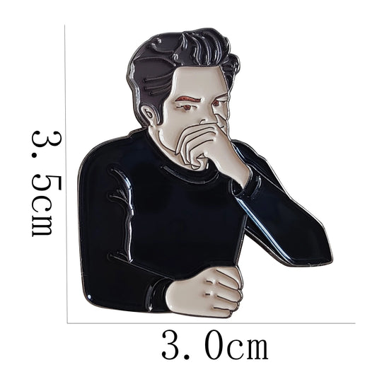 Edward Cullen Vampire Enamel Pin - Edward Cullen Vampire Enamel Pin Available at 2Fast2See.co