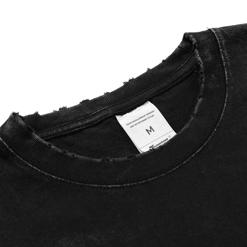 Silent Hill 2 Inspired Gaming Tshirt 100% Cotton Washed Black Tee