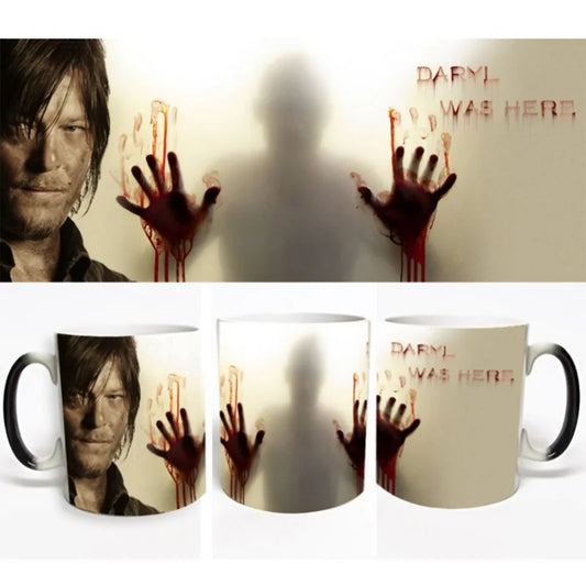 The Walking Dead Series Heat Changing Mug - 301-400ml / Color Changing Available at 2Fast2See.co