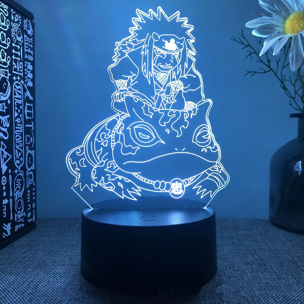 Anime Naruto Uzumaki LED 3D Night Lamps 16 Colors Lamp Decor