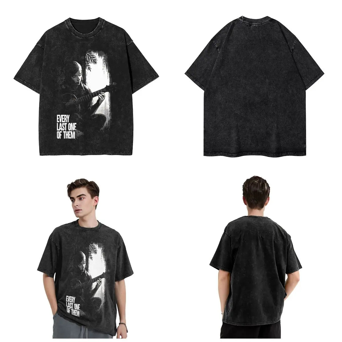 The Last of Us Retro Every Last One Of Them Vintage Tshirt