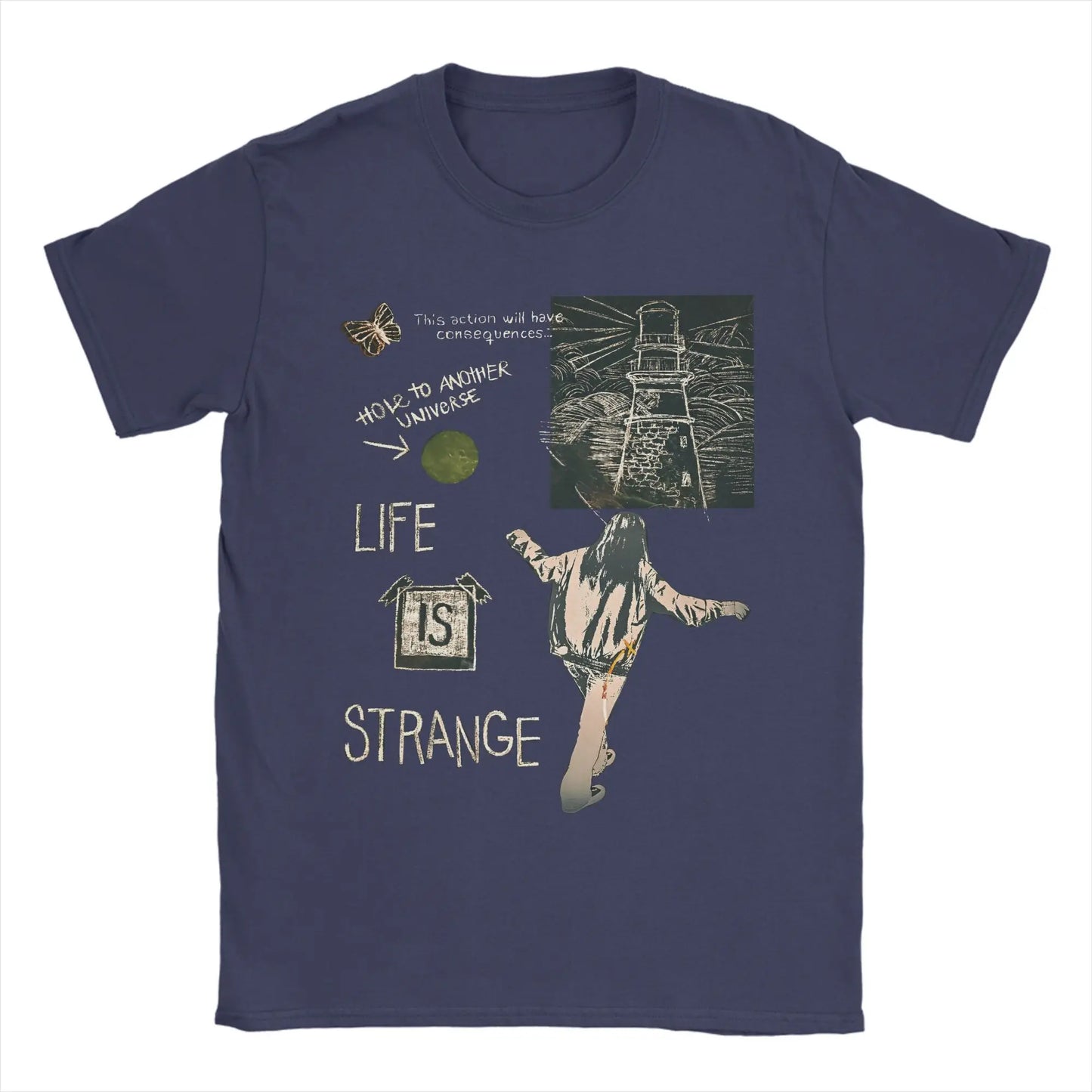 Life Is Strange Video Game Aesthetic T-Shirt 100% Cotton