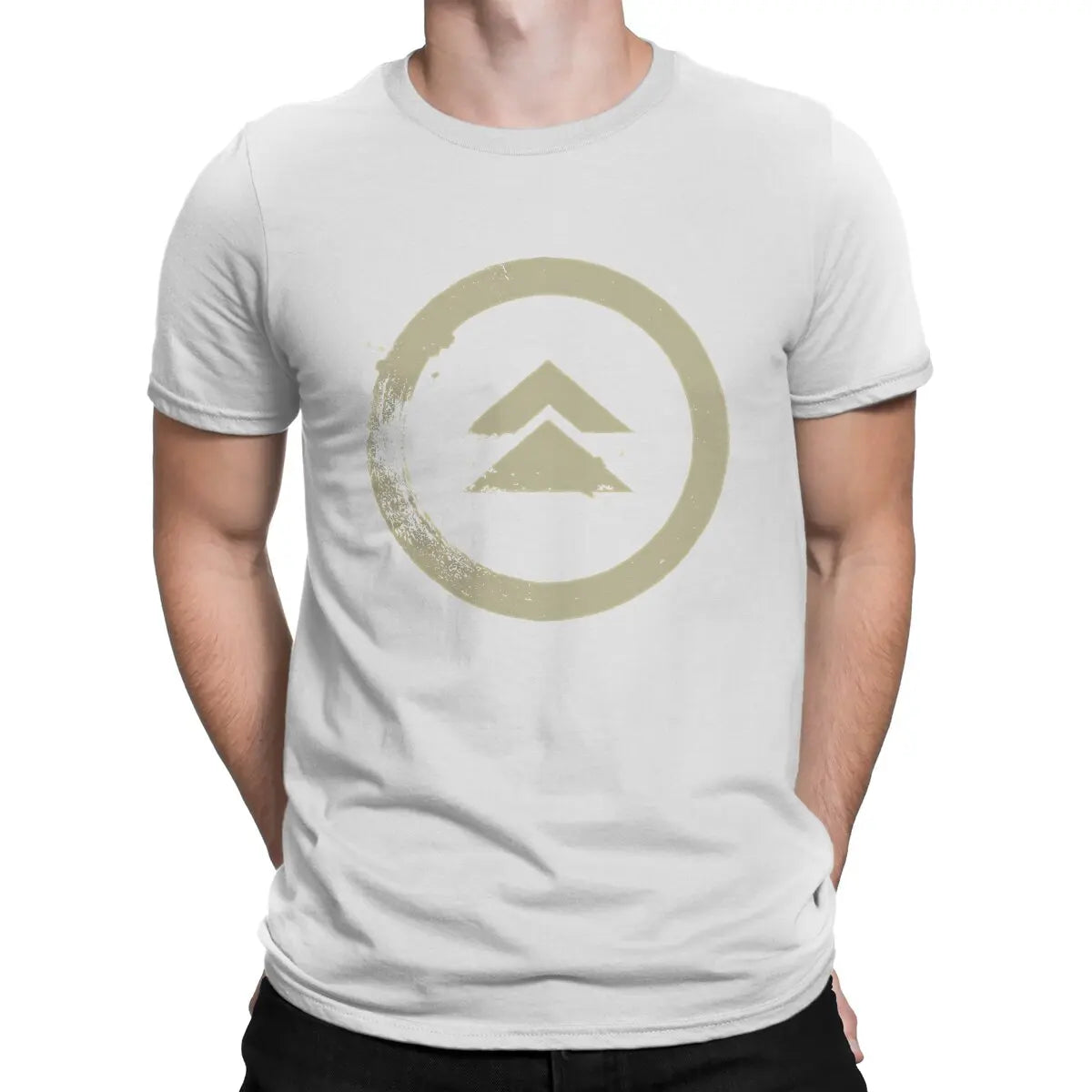 Ghost Of Tsushima Clan Crest Logo Casual Tshirt - White / S Available at 2Fast2See.co