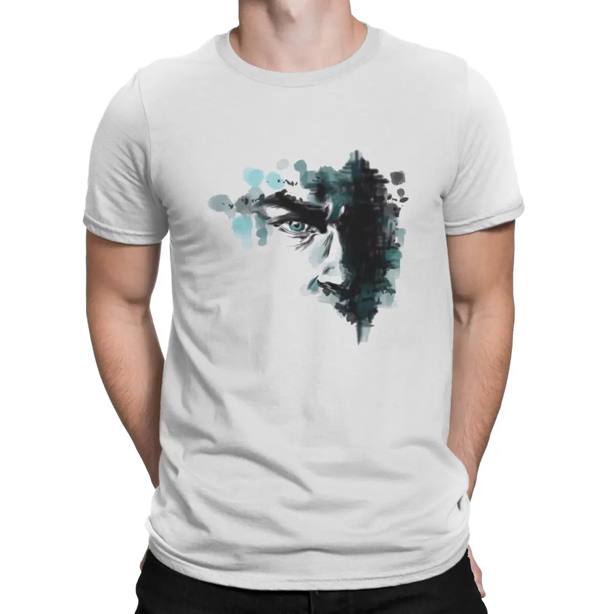 Detroit Become Human Inspired Fanmade Markus Tshirt Pure Cotton Birthday Present