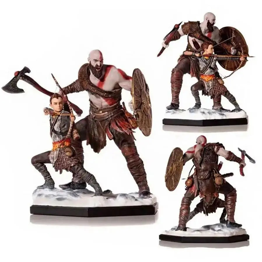 God of War Kratos and Atreus Deluxe PVC Figure Models