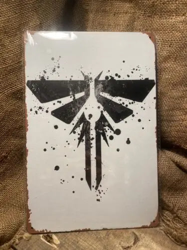 Firefly The Last Of Us Metal Wall Sign