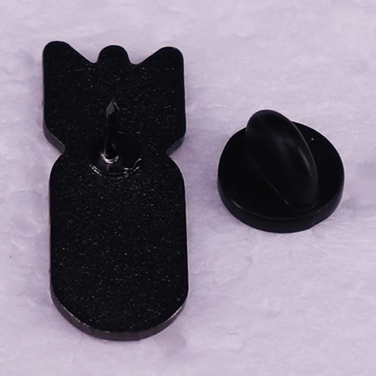 Dropping The F Bomb Enamel Pin Meme Funny Brooch - Dropping The F Bomb Enamel Pin Meme Funny Brooch Available at 2Fast2See.co