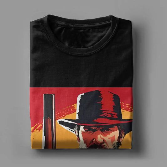 Red Dead Redemption Arthur Morgan The Dangerous Outlaw Tshirt - White / S Available at 2Fast2See.co