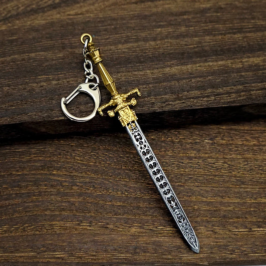 Dark Souls Sword of Night and Flame Keychain with Clasp - Default Title Available at 2Fast2See.co