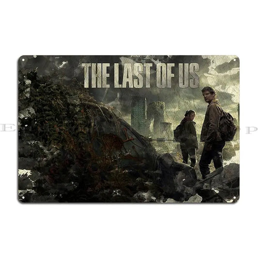 The Last of Us Official TV Series Metal Sign - Vintage Garage Wall Decor - Clear / 14x20cm Available at 2Fast2See.co