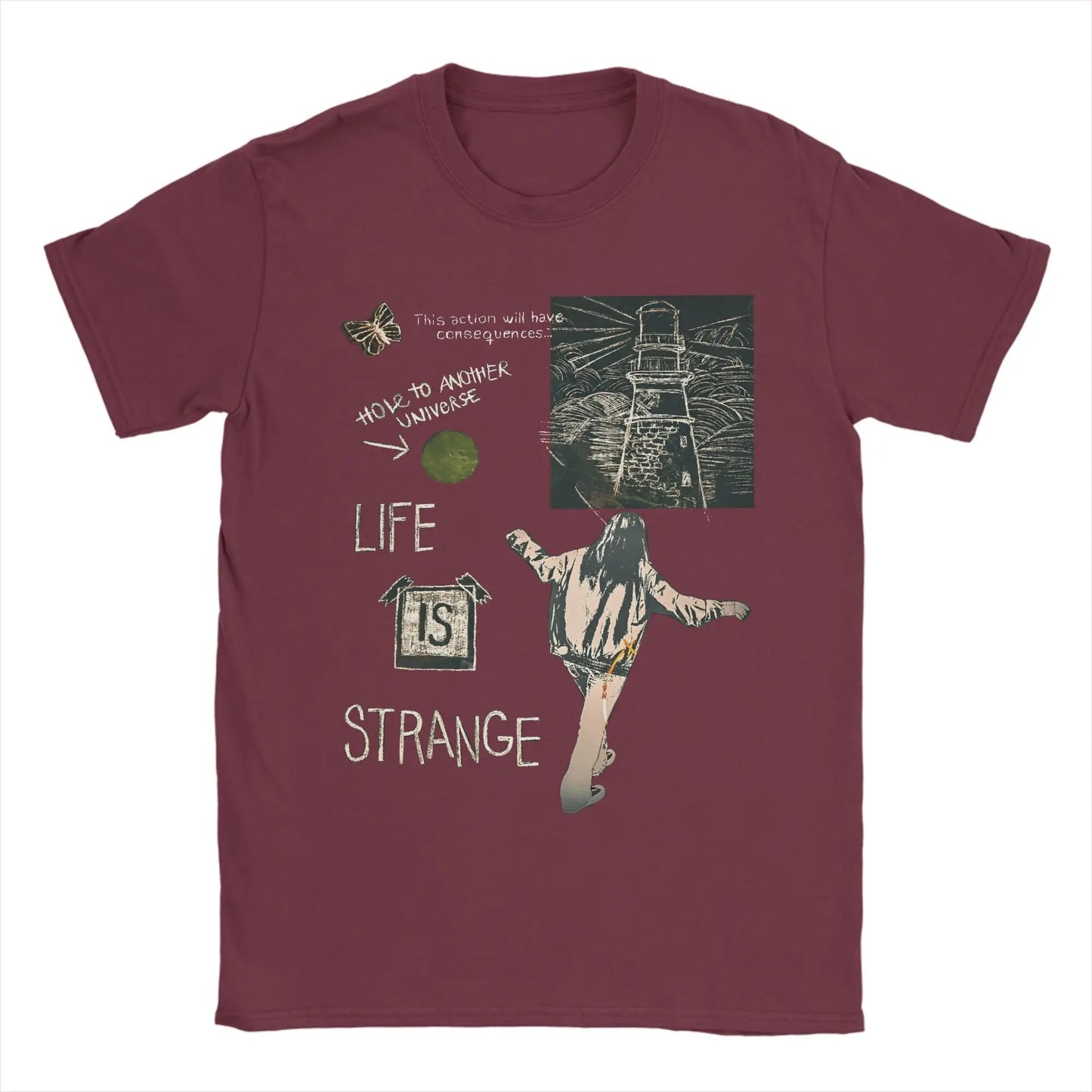 Life Is Strange Video Game Aesthetic T-Shirt 100% Cotton
