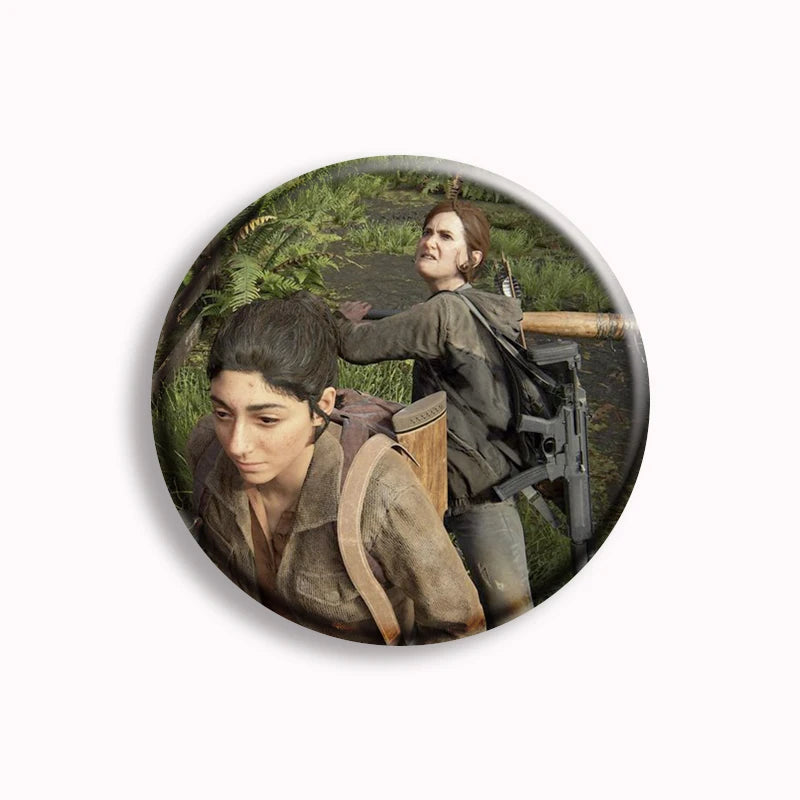 The Last Of Us Part II Ellie and Dina Funny Pin - Available at 2Fast2See.co