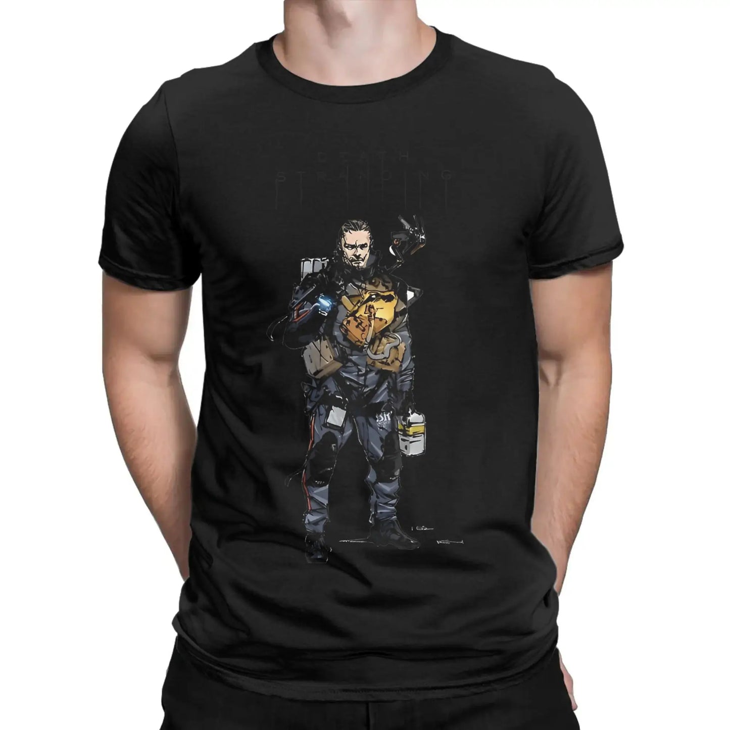 Death Stranding Game Tshirt Fanmade Cotton Tee
