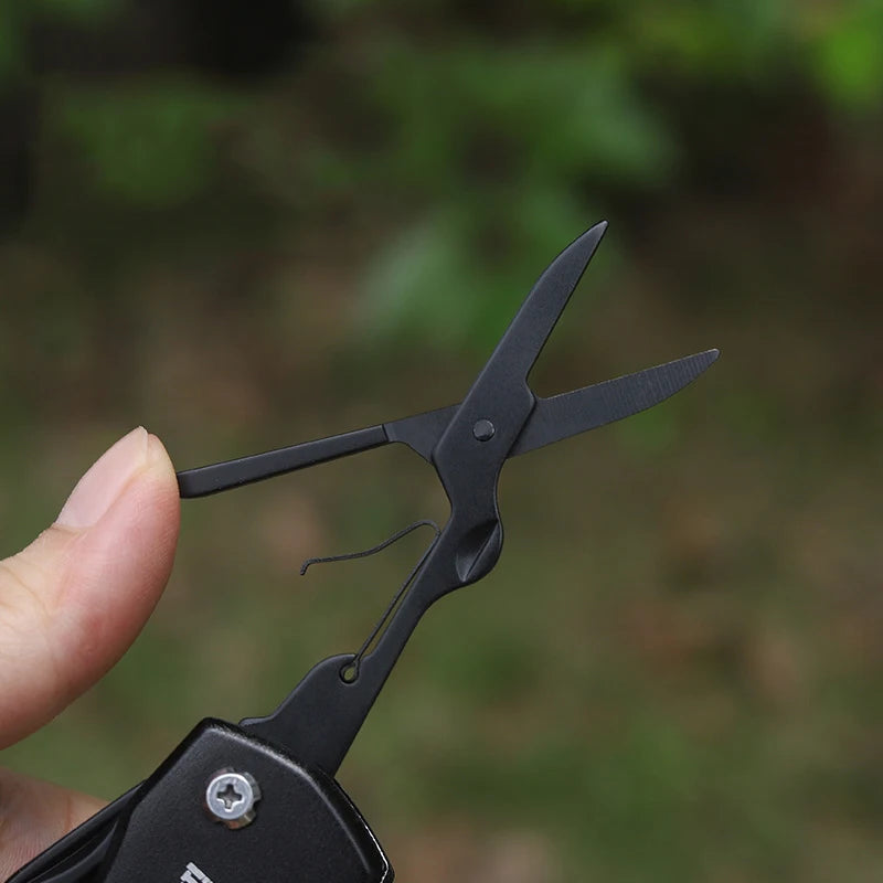 Outdoor Tool Folding Knife - Stainless Steel Emergency Equipment - Available at 2Fast2See.co