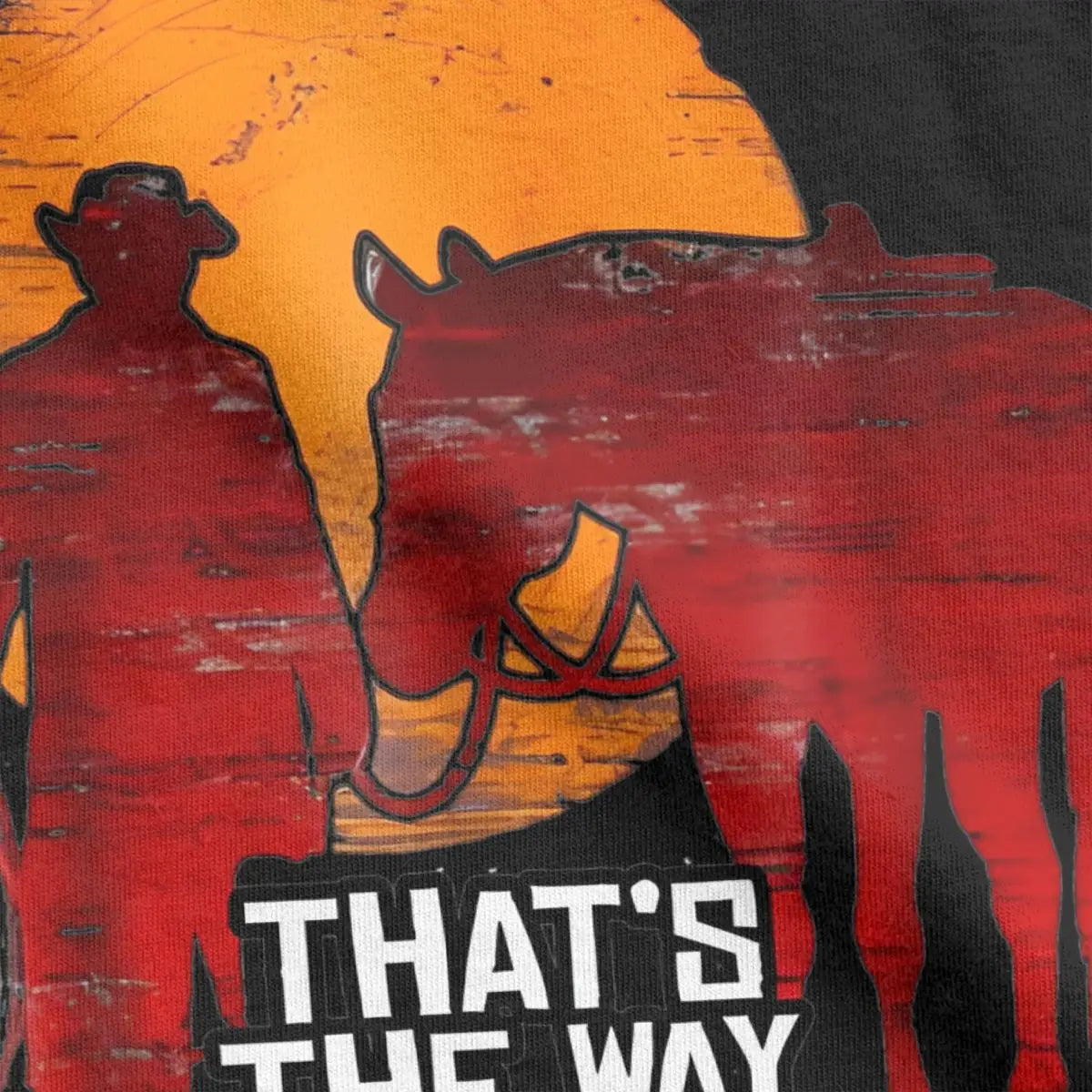 Red Dead Redemption Thats The Way It Is Arthur Morgan Tshirt - White / S Available at 2Fast2See.co