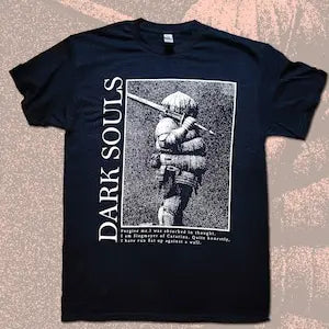 Dark Souls Siegmeyer of Catarina Soulsborne Tshirt - Black / S Available at 2Fast2See.co