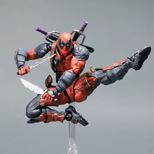 X-MAN DeadPool 15cm New 2.0 BJD Articulated Joints Moveable Action Figure - X-MAN DeadPool 15cm Available at 2Fast2See.co