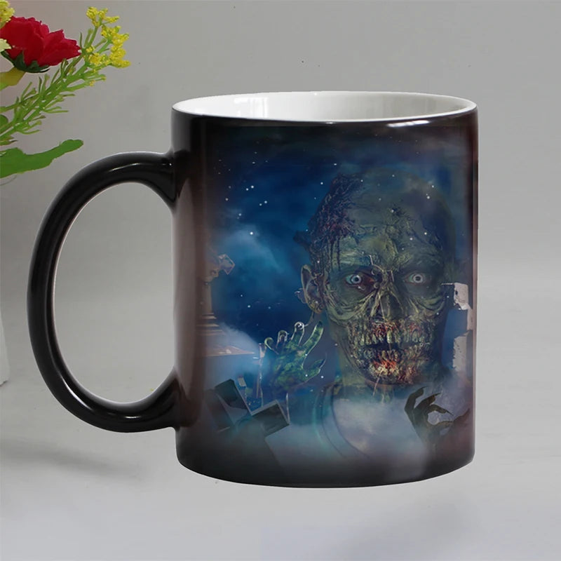 The Walking Dead Coffee Mugs Heat Color Changing - Available at 2Fast2See.co