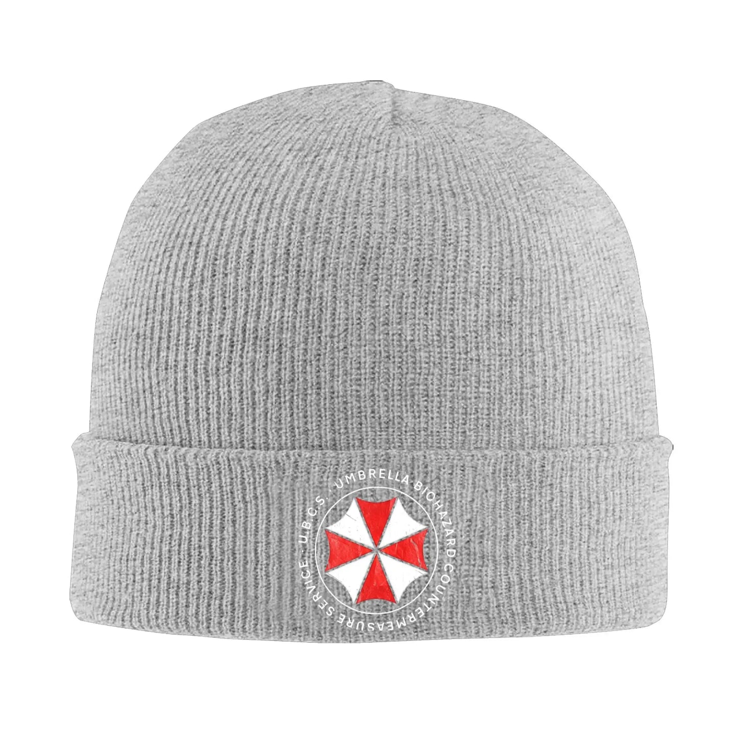 Umbrella Biohazard Countermeasure Service Resident Evil Hat Autumn Winter Beanie - Gray / One Size Available at 2Fast2See.co