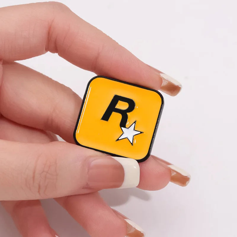 Rockstar Games Enamel Pin