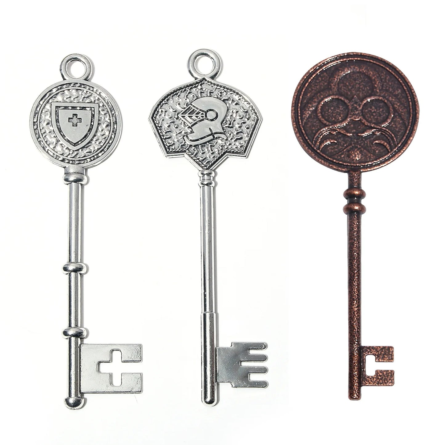 Resident Evil Game-Inspired Cthulhu Octopus Key Pendant - Retro Soldier Armor Keychain for Cosplay Fans - Available at 2Fast2See.co