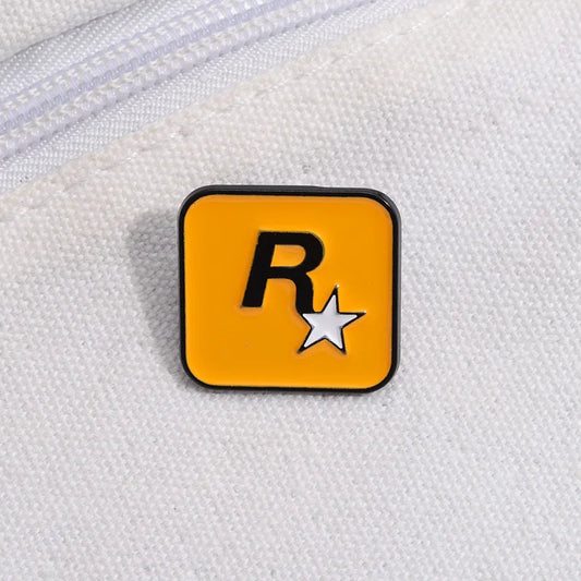 Rockstar Games Enamel Pin - Rockstar Games Enamel Pin Available at 2Fast2See.co