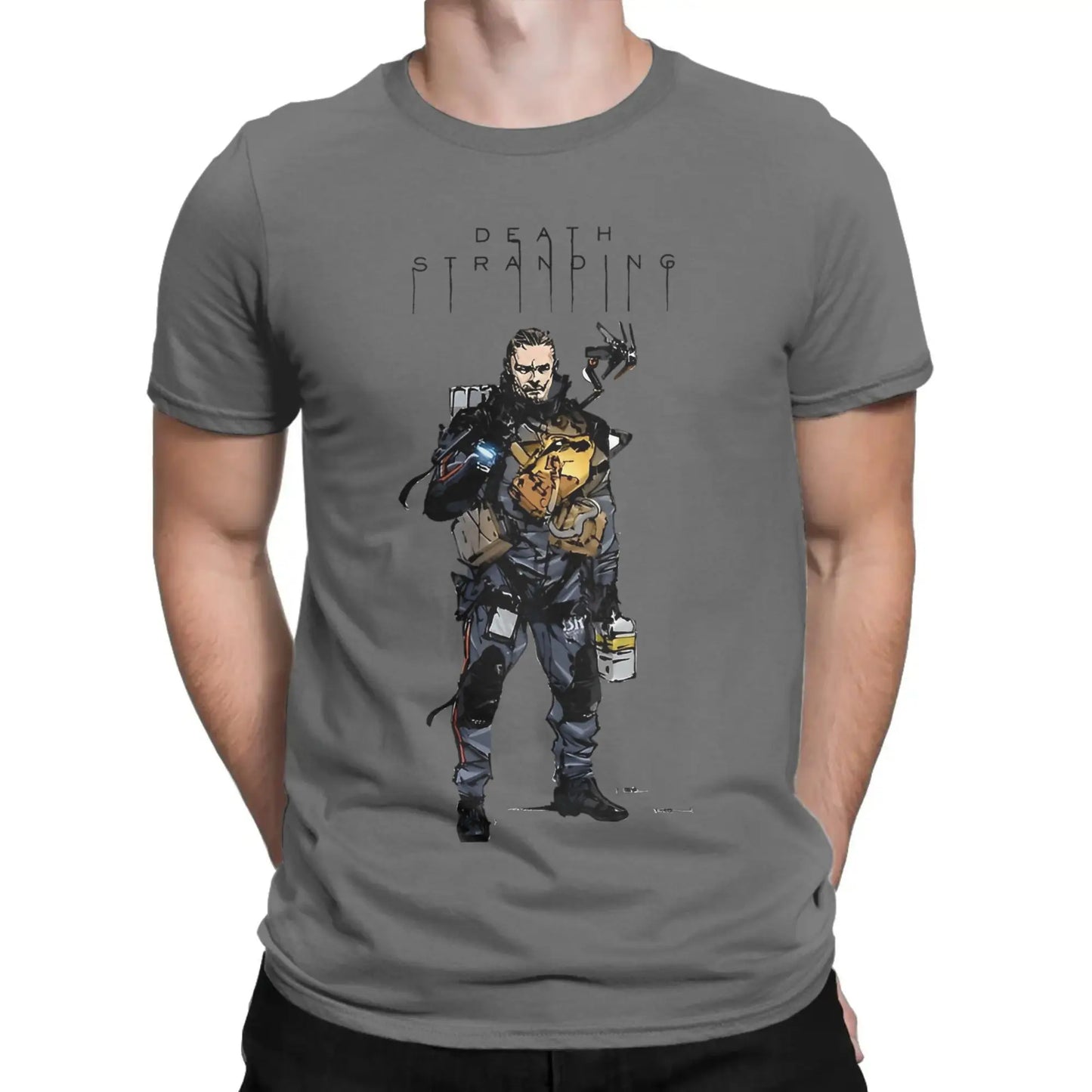 Death Stranding Game Tshirt Fanmade Cotton Tee