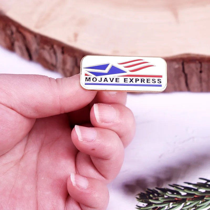 Mojave Express Logo Badge RPG Game Fallout-Enamel Pin - Mojave Express Logo Badge RPG Game Fallout-Enamel Pin Available at 2Fast2See.co