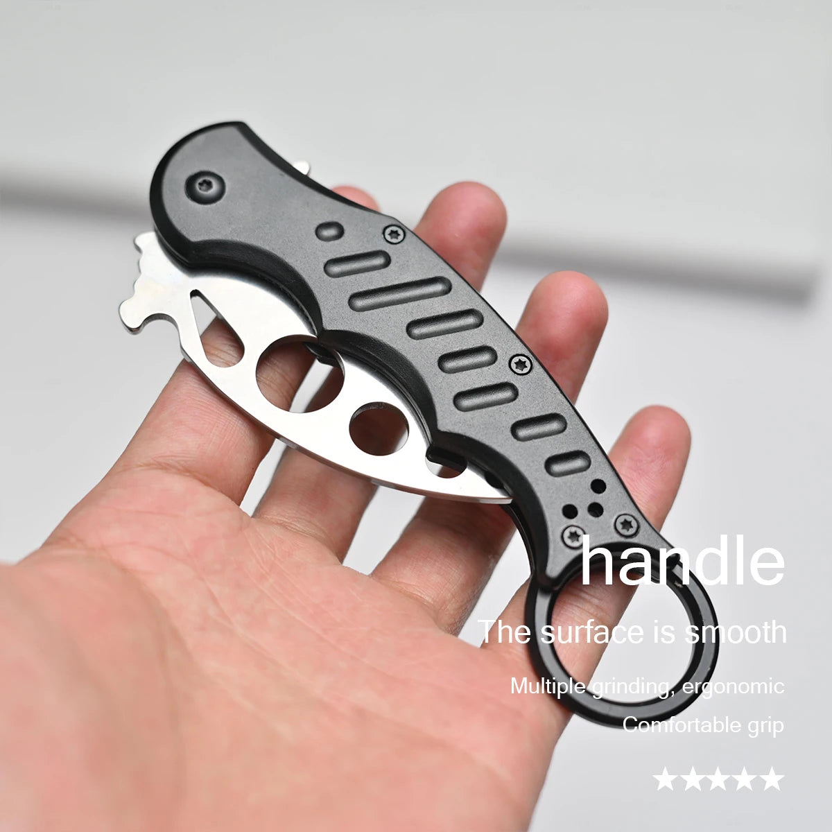 CSGO Folding Knife Game Aluminum Handle Training Knife