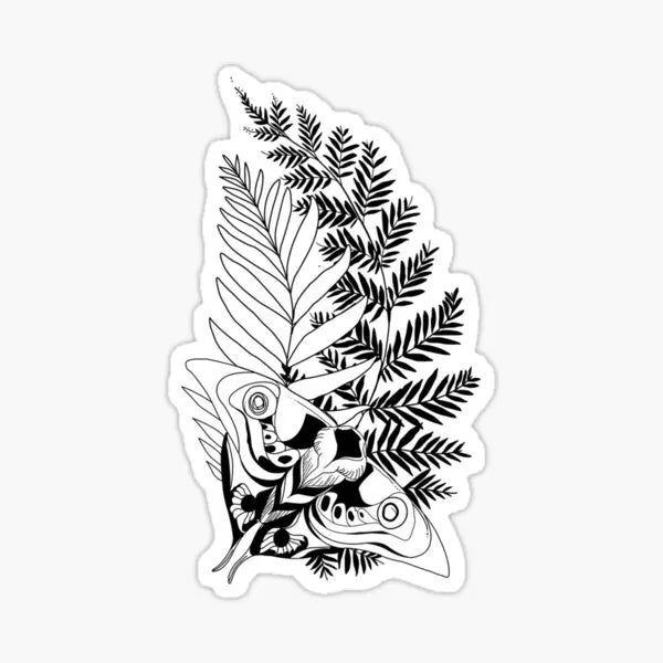 The Last of Us Ellie'sTattoo 5pcs Stickers Set - S - 5 Stickers/7.6cm Available at 2Fast2See.co
