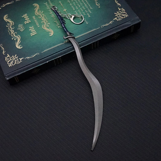 Fading Sun Game Keychain Set - Bloodhound's Fang, Godslayer's Greatsword, and Twinblade Key Chains - D Available at 2Fast2See.co