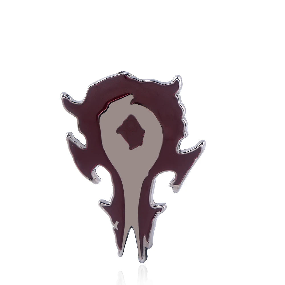 World of Warcraft Game Tribal Logo Pins - 2 Available at 2Fast2See.co