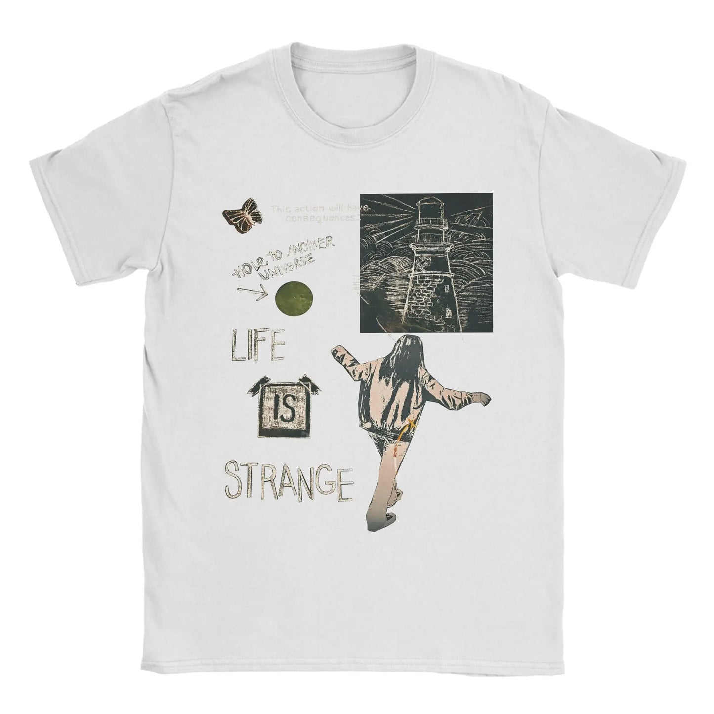 Life Is Strange Video Game Aesthetic T-Shirt 100% Cotton