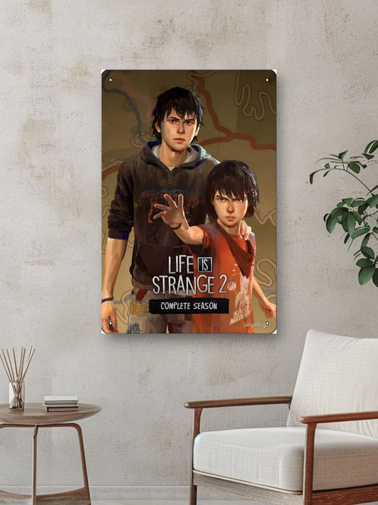 Life is Strange 2 Game Metal Tin Sign Room Wall Decor