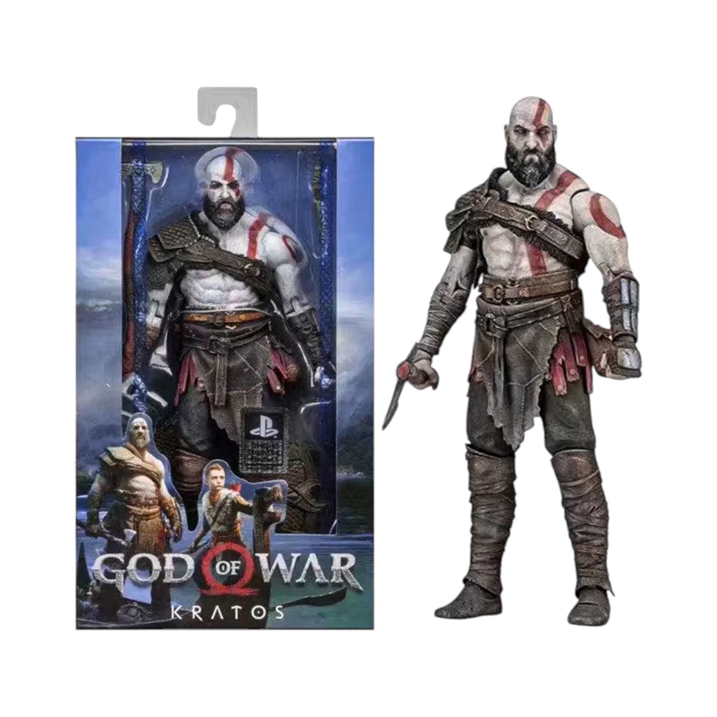 God of War 4 Kratos Action Figure Collectible 18cm Model
