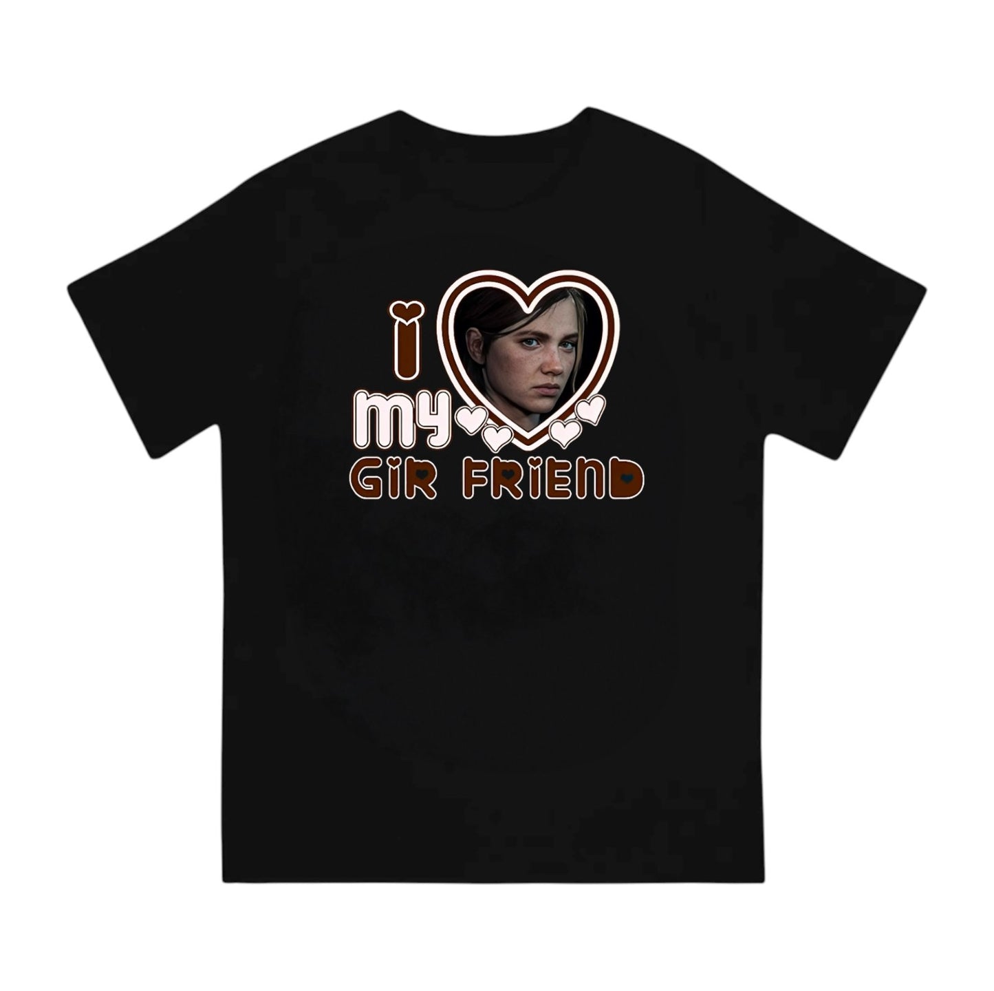The Last of Us Aesthetic I Love My Girlfriend Ellie TShirt
