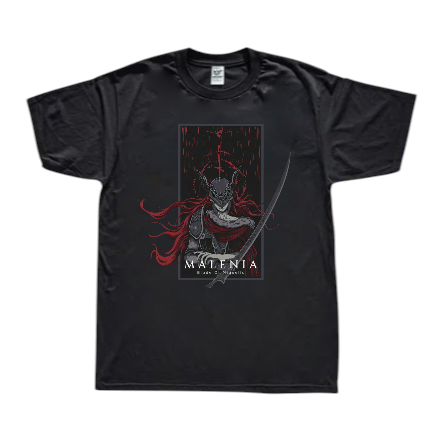 Elden Ring Malenia Game Inspired Casual Cotton Tshirt