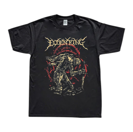 Elden Ring Game Inspired Casual Cotton Tshirt