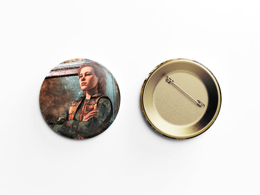 Telltale's The Walking Dead Brody Character Brooch - 32mm Available at 2Fast2See.co