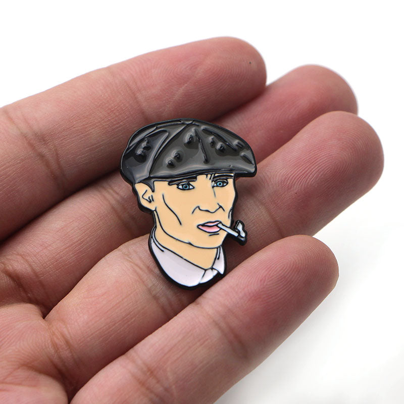 Peaky Blinders Thomas Shelby Pin - Default Title Available at 2Fast2See.co
