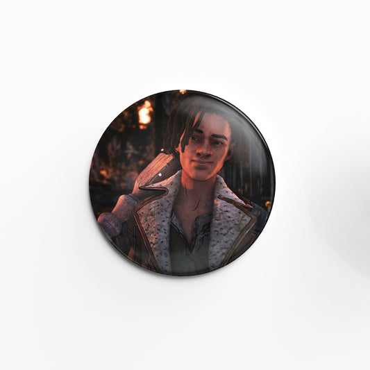 Telltale's The Walking Dead Louis Character Brooch - 32mm Available at 2Fast2See.co