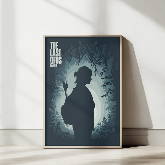 The Last of Us Ellie Williams Inspired Aesthetic Poster Wall Decoration