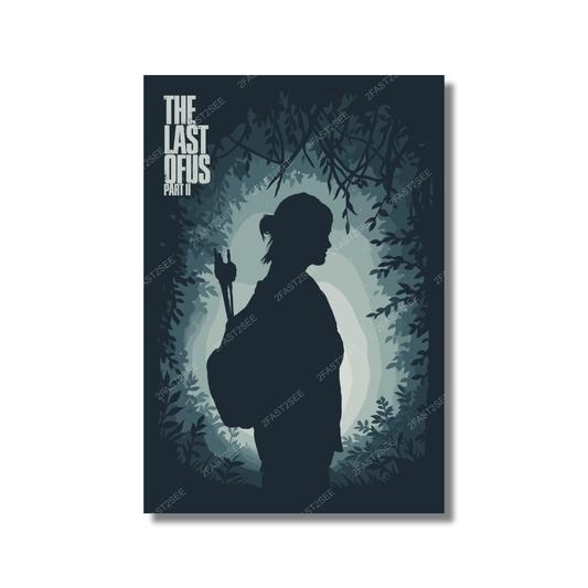 The Last of Us Ellie Williams Inspired Aesthetic Poster Wall Decoration