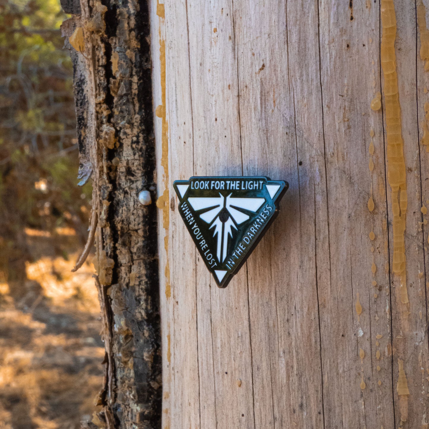 When You're Lost In The Darkness Look for The Light Enamel Pin The Last of Us
