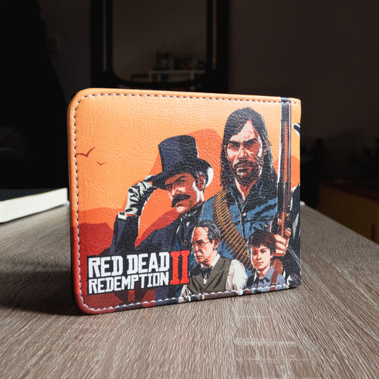 Red Dead Redemption 2 Game Inspired Leather Wallet