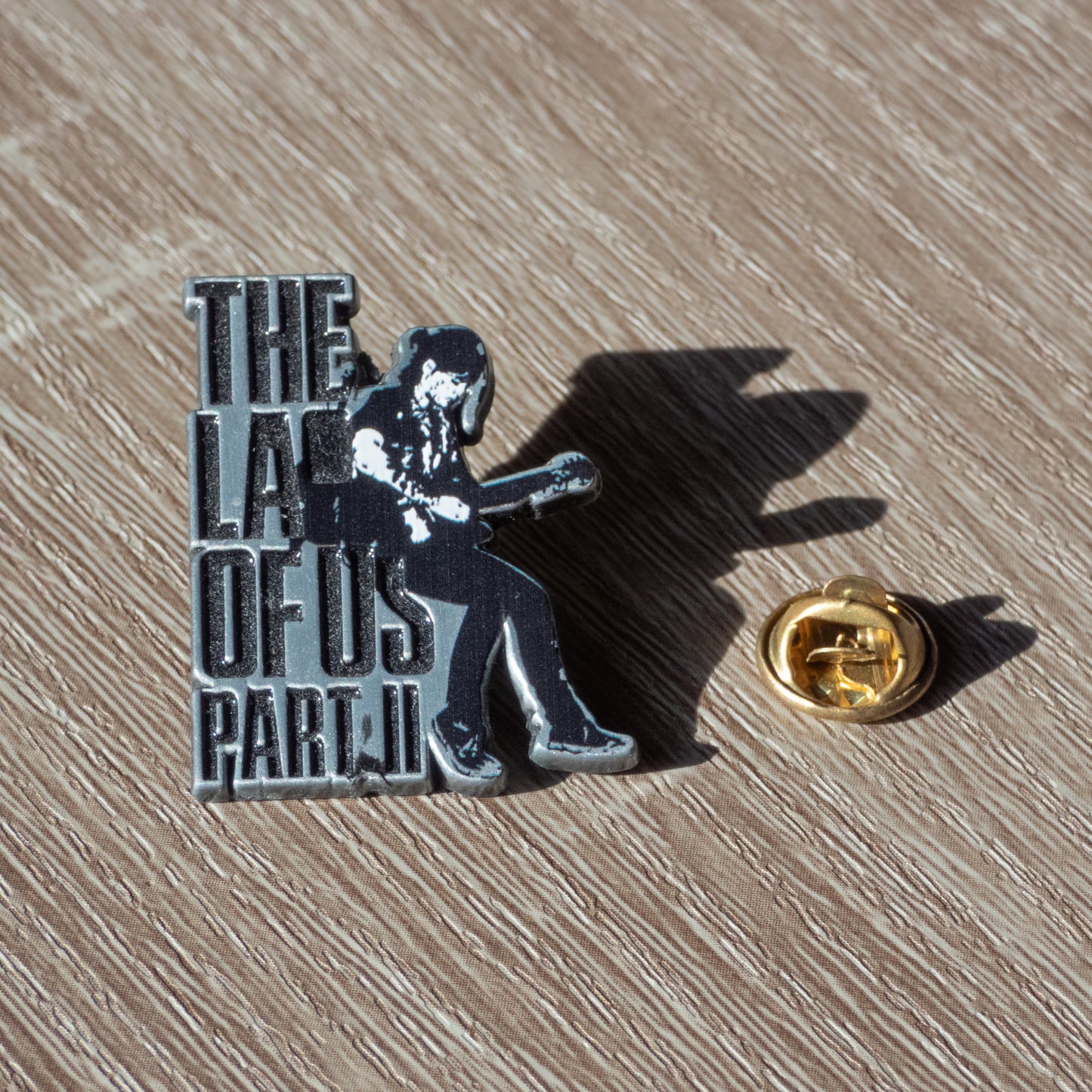 The Last of Us Part II Ellie with Guitar Metal Pin Extremely Detailed