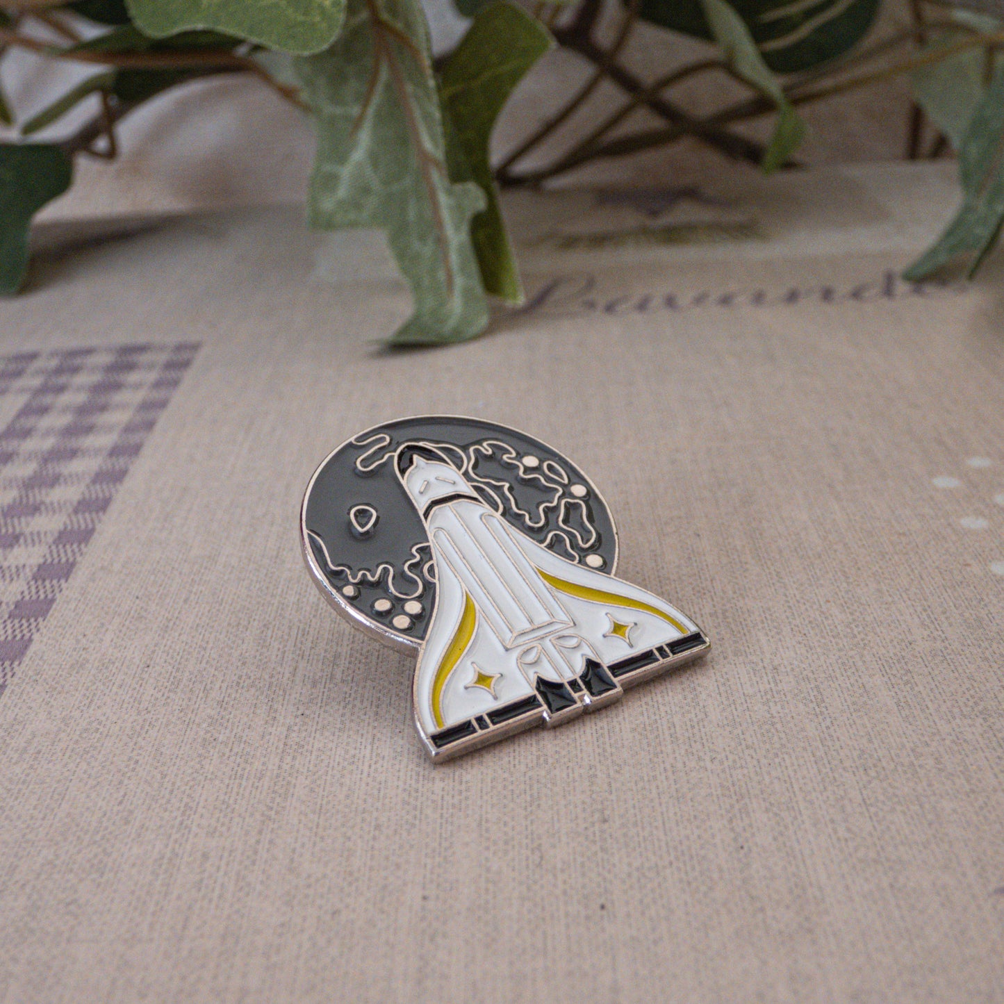 The Last of Us Rocket Ship Enamel Pin