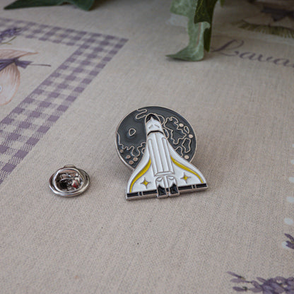 The Last of Us Rocket Ship Enamel Pin